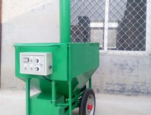 Semi Automatic Poultry Feed Machine